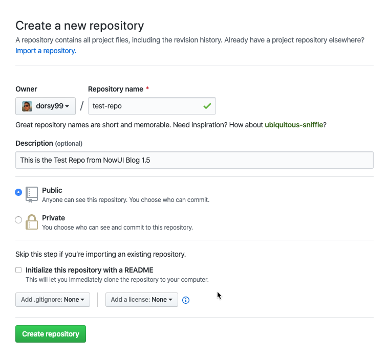 Github New