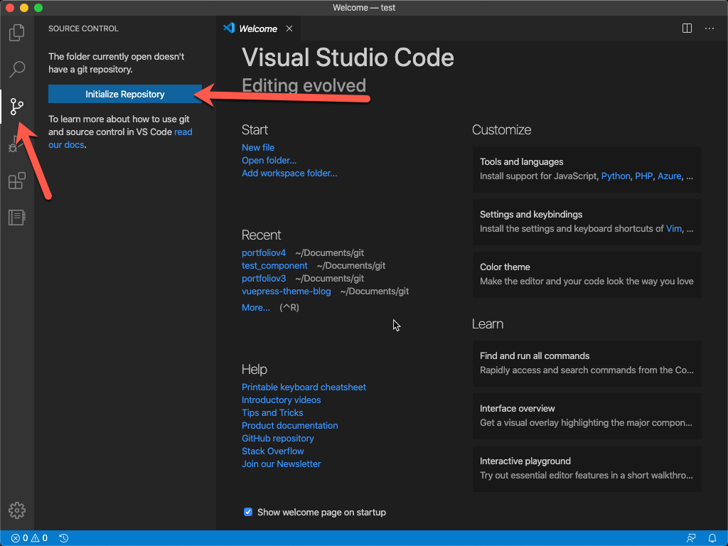 VSCode Init